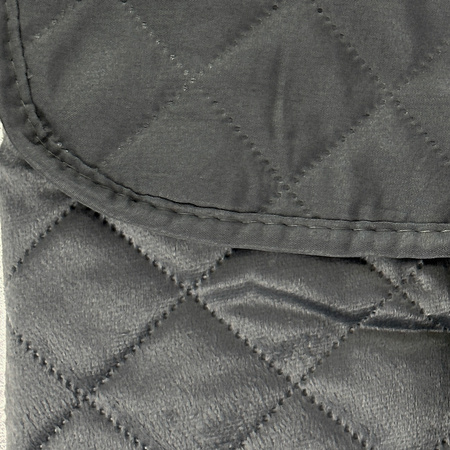 NARZUTA AMARANTE 180x220+2/40x40, 010 / SZARY CIEMNY