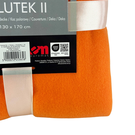 KOC MILUTEK II 150x200 POMARAŃCZOWY