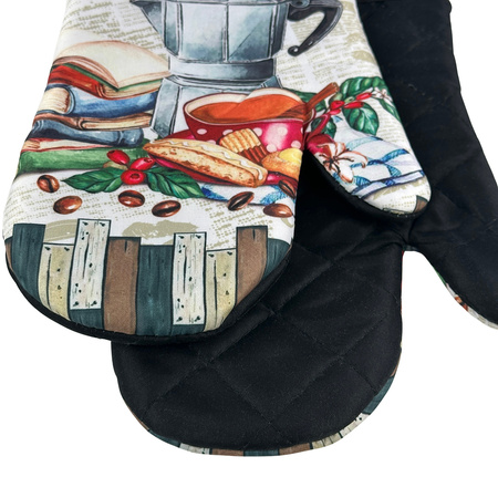 RĘKAWICE KUCH. COFFEE II F23S219 Z MAGNESEM KPL.2 SZT