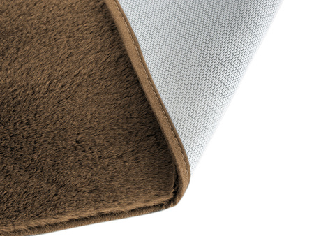 DYWANIK ŁAZ. LOMBOK KPL 2 SZT. BRĄZOWY