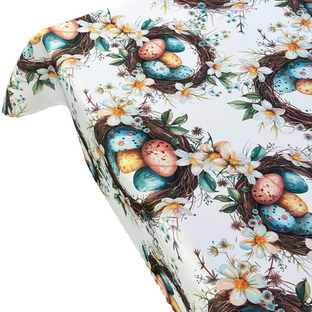 Obrus plamoodporny Druk 4 Wielkanoc Wielkanocne Wianki