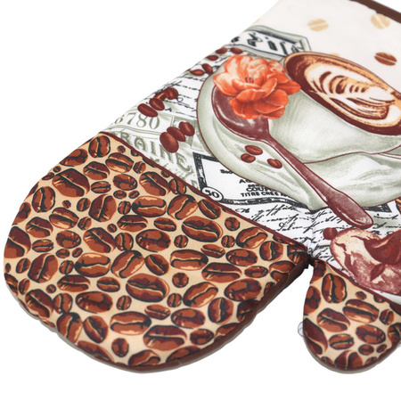 RĘKAWICE KUCH. CAPPUCCINO II 0316FS03 Z MAGNESEM KPL. 2 SZT