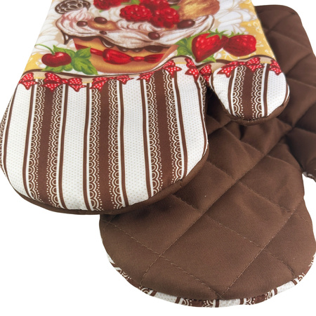 RĘKAWICE KUCH. SWEETS F9355 Z MAGNESEM KPL. 2 SZT