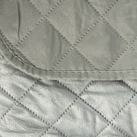 NARZUTA AMARANTE 180x220+2/40x40, 010 / SZARY