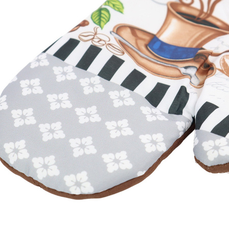 RĘKAWICE KUCH. COFFEE II 0119FS225 Z MAGNESEM KPL.2 SZT