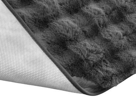 DYWANIK ŁAZ. ARUBA KPL 3 SZT. SZARY CIEMNY