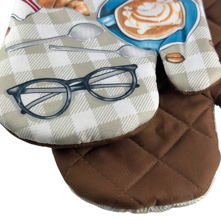 RĘKAWICE KUCH. CAPPUCCINO II F22A257-B Z MAGNESEM KPL. 2 SZT