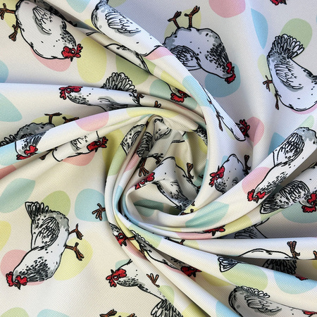 Obrus plamoodporny Druk 4 Wielkanoc Kura Na Jaju