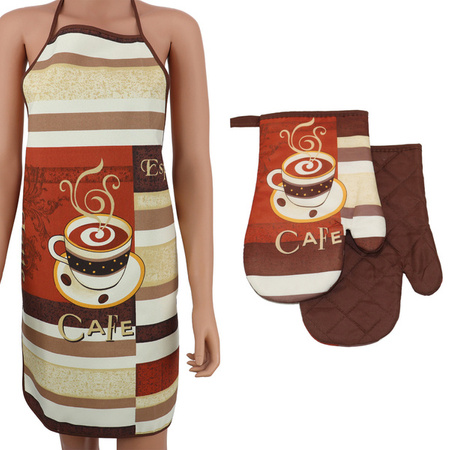 RĘKAWICE KUCH. COFFEE II 0218FS40 Z MAGNESEM KPL.2 SZT