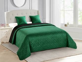 NARZUTA VIGO II 180x220+2/40x40, 006/BOTTLE GREEN-BLACK
