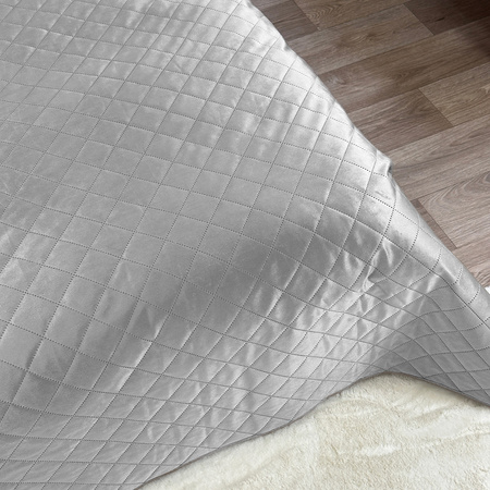 NARZUTA AMARANTE 180x220+2/40x40, 010 / SZARY