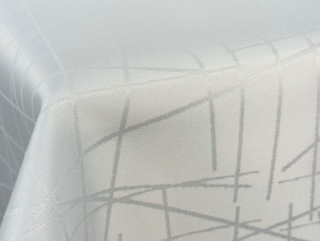 Obrus plamoodporny Kreski Biały