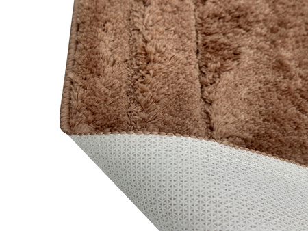 DYWANIK ŁAZ. ALOR KPL 3 SZT. BRĄZ