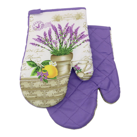 RĘKAWICE KUCH. LAVENDER II F9118 Z MAGNESEM KPL. 2 SZT