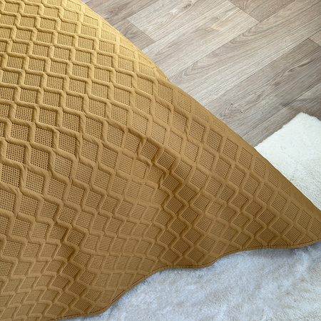 NARZUTA PARLA 3D 220x240, SY-7654 BRĄZOWY