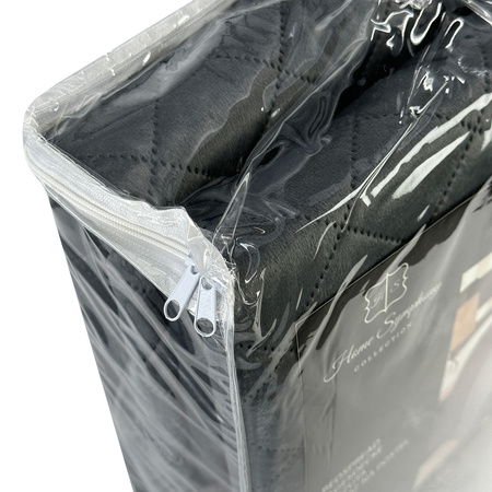 NARZUTA AMARANTE 220x240+2/40x40, 010 / SZARY CIEMNY