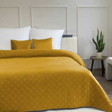 NARZUTA AMARANTE 180x220+2/40x40, 010 / MUSZTARDOWY