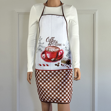 FARTUSZEK KUCHENNY CAPPUCCINO II 50x76, F22A1111