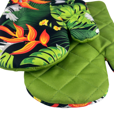 RĘKAWICE KUCH. LEAVES F9174 Z MAGNESEM KPL. 2 SZT