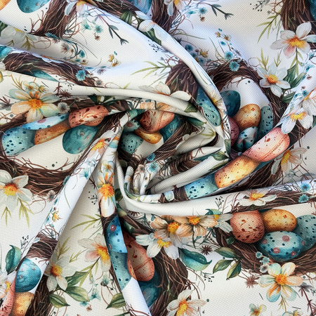 Obrus plamoodporny Druk 4 Wielkanoc Wielkanocne Wianki