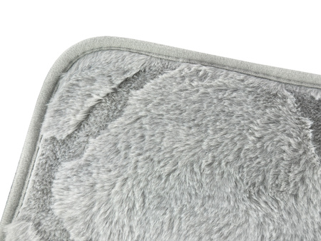 DYWANIK ŁAZ. MUNA KPL. 2 SZT. SZARY JASNY