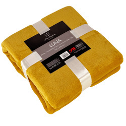 KOC LUNA 150X200 MUSZTARDOWY