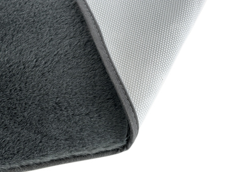 DYWANIK ŁAZ. LOMBOK KPL 2 SZT. SZARY CIEMNY