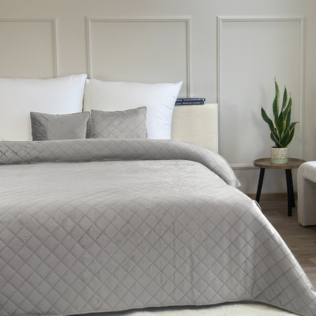 NARZUTA AMARANTE 180x220+2/40x40, 010 / SZARY