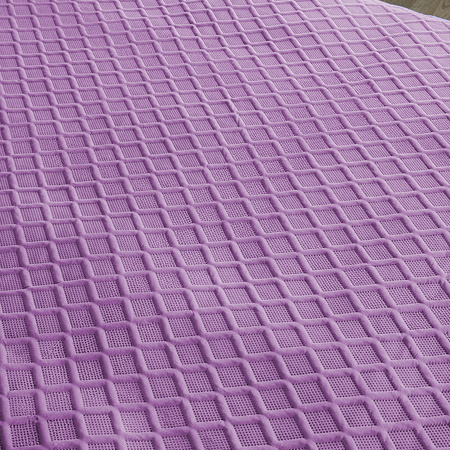 NARZUTA PARLA 3D 220x240, SY-7654 FIOLETOWY