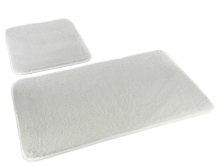 DYWANIK ŁAZ. LOMBOK KPL 2 SZT. SZARY JASNY