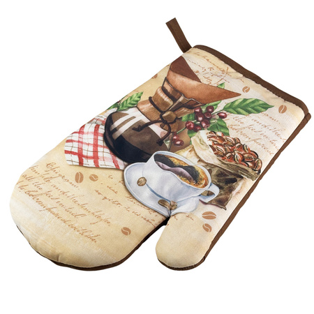 RĘKAWICE KUCH. COFFEE II F23A252 Z MAGNESEM KPL.2 SZT