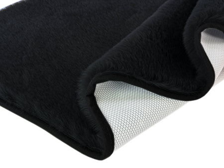 DYWANIK ŁAZ. LOMBOK KPL 2 SZT. CZARNY