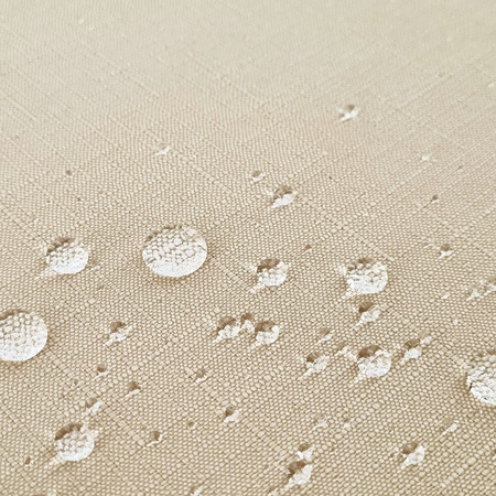 Obrus plamoodporny Deszczyk 555 Jasny Beżowy