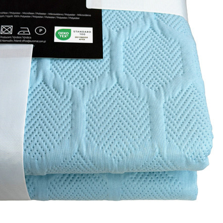 NARZUTA PARLA 3D 180x220, SY-7653 NIEBIESKI