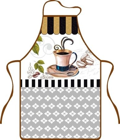 Fartuszek kuchenny COFFEE II 50x76, 0119FS225